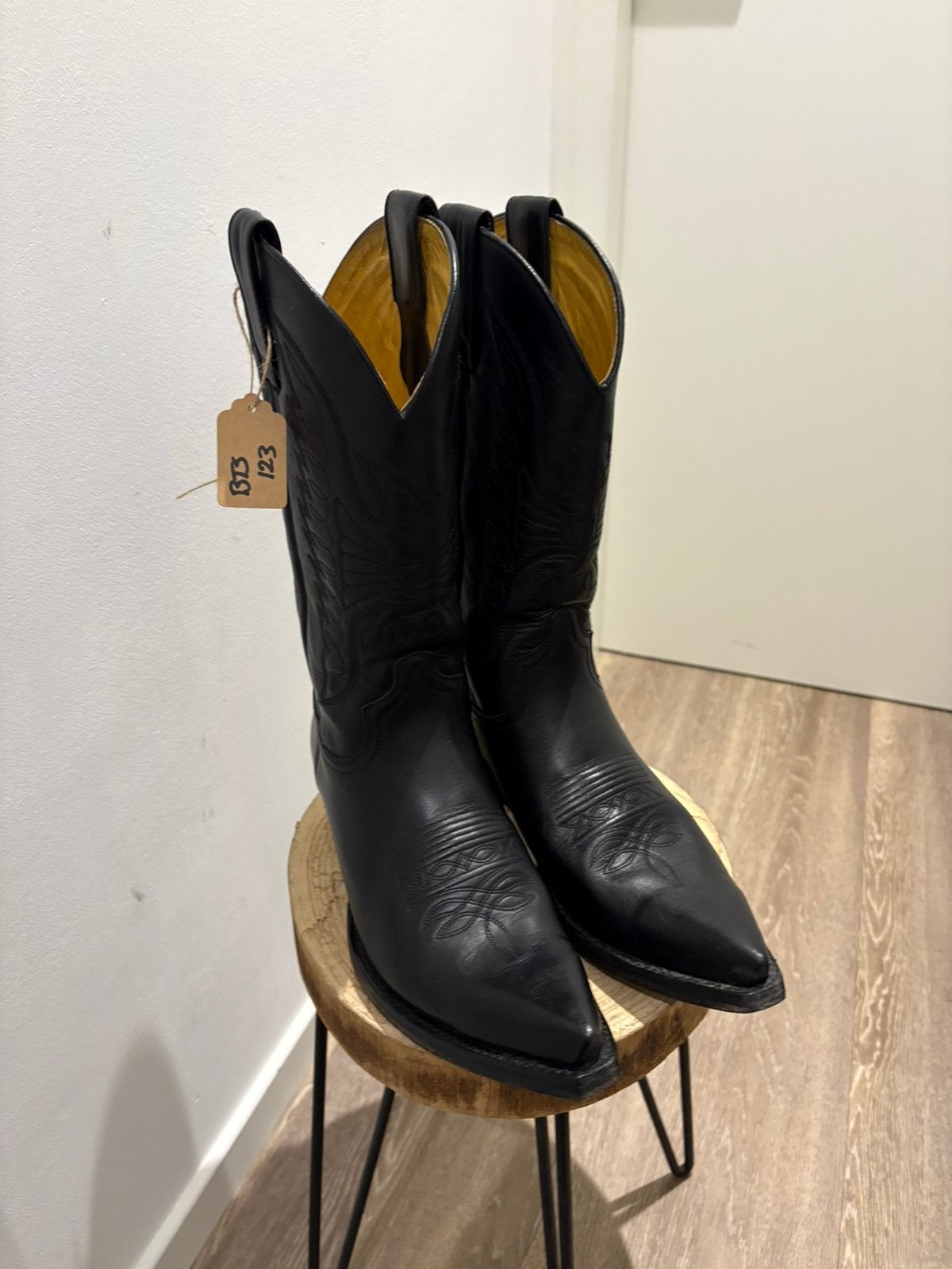 Sendra boots cowboylaarzen mt 42 type 2073 zwart, Verzenden, ., Zwart, Boots