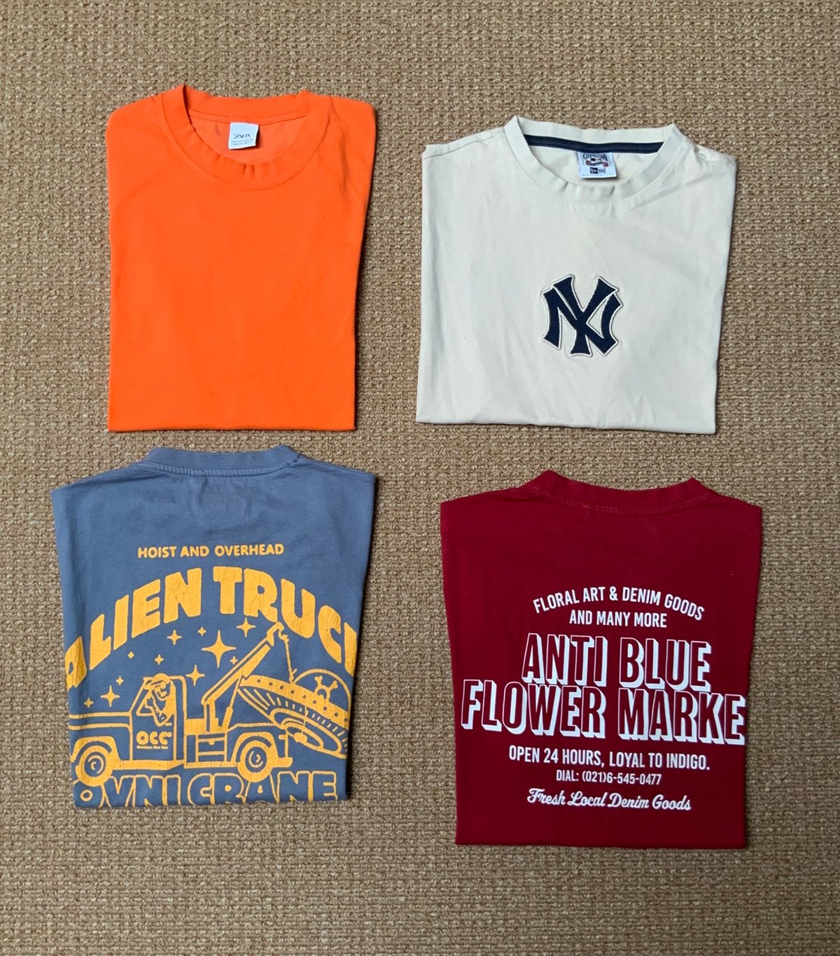 Kledingpakket T-Shirts heren maat S, Ophalen of Verzenden
