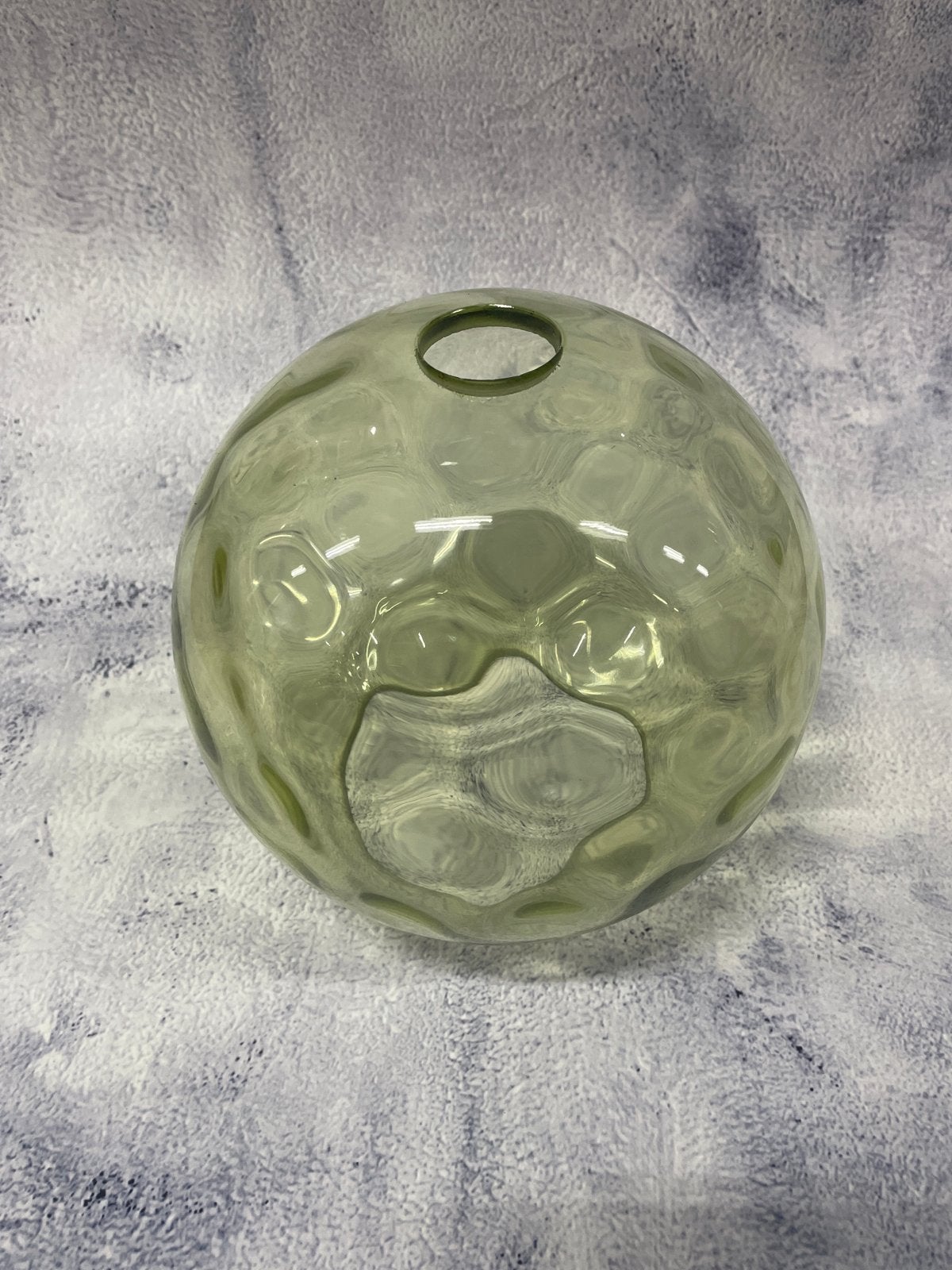 Made Ilaria Hanglamp Glazen Bol 16 cm Groen, Ophalen of Verzenden, Gebruikt