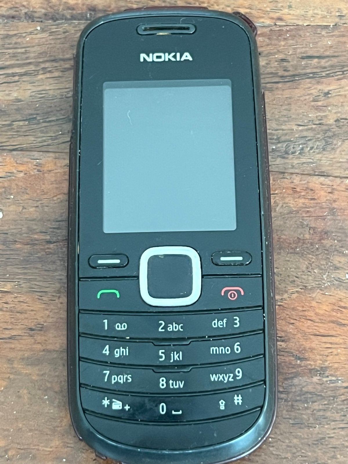 Nokia 1661-2 (RH-122) - Zonder batterij, Telecommunicatie, Gebruikt, Geen camera, Zwart, Fysiek toetsenbord