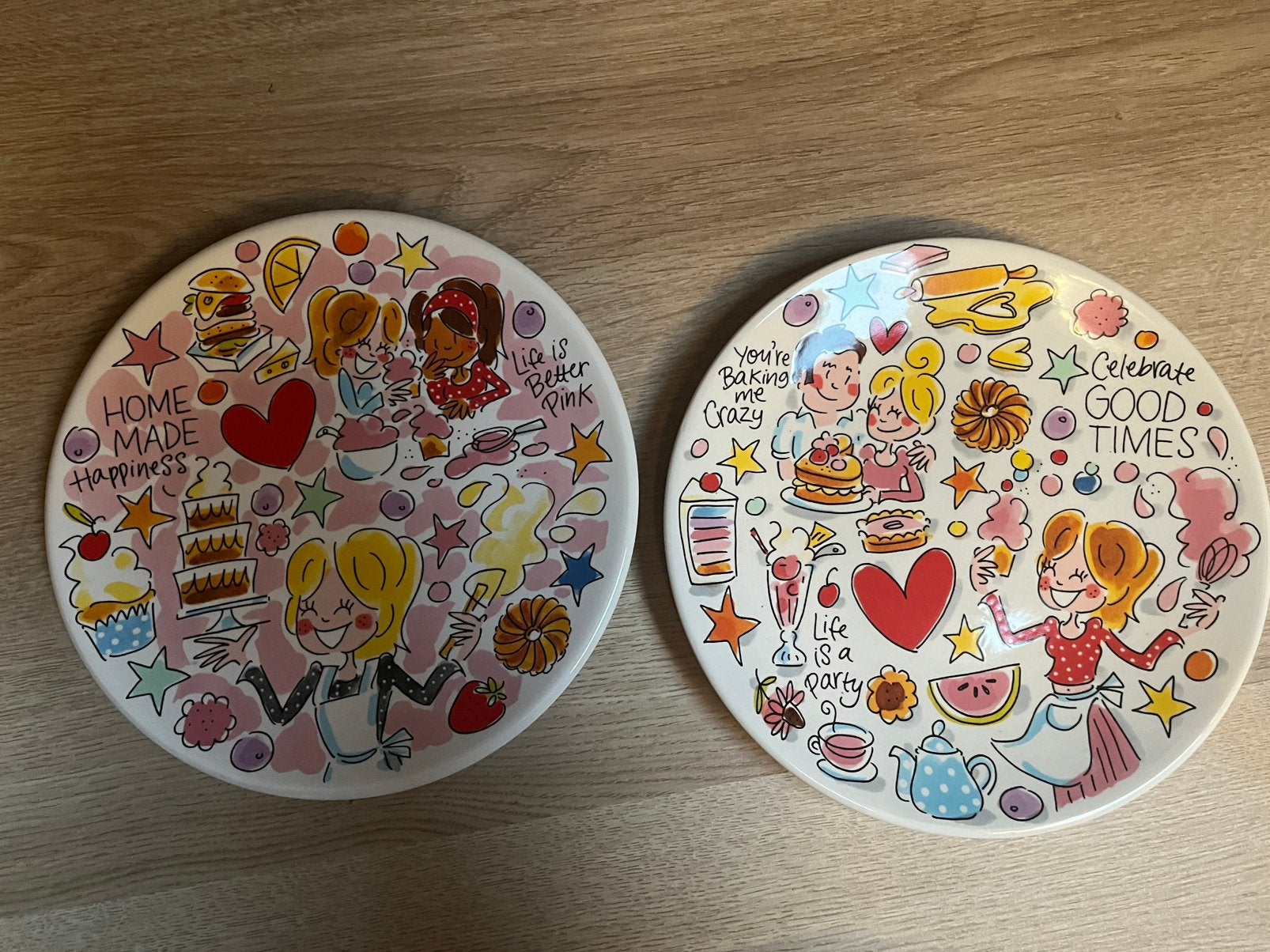 Blond Amsterdam bordjes bake, Ophalen, Nieuw, Aardewerk, Bord(en)