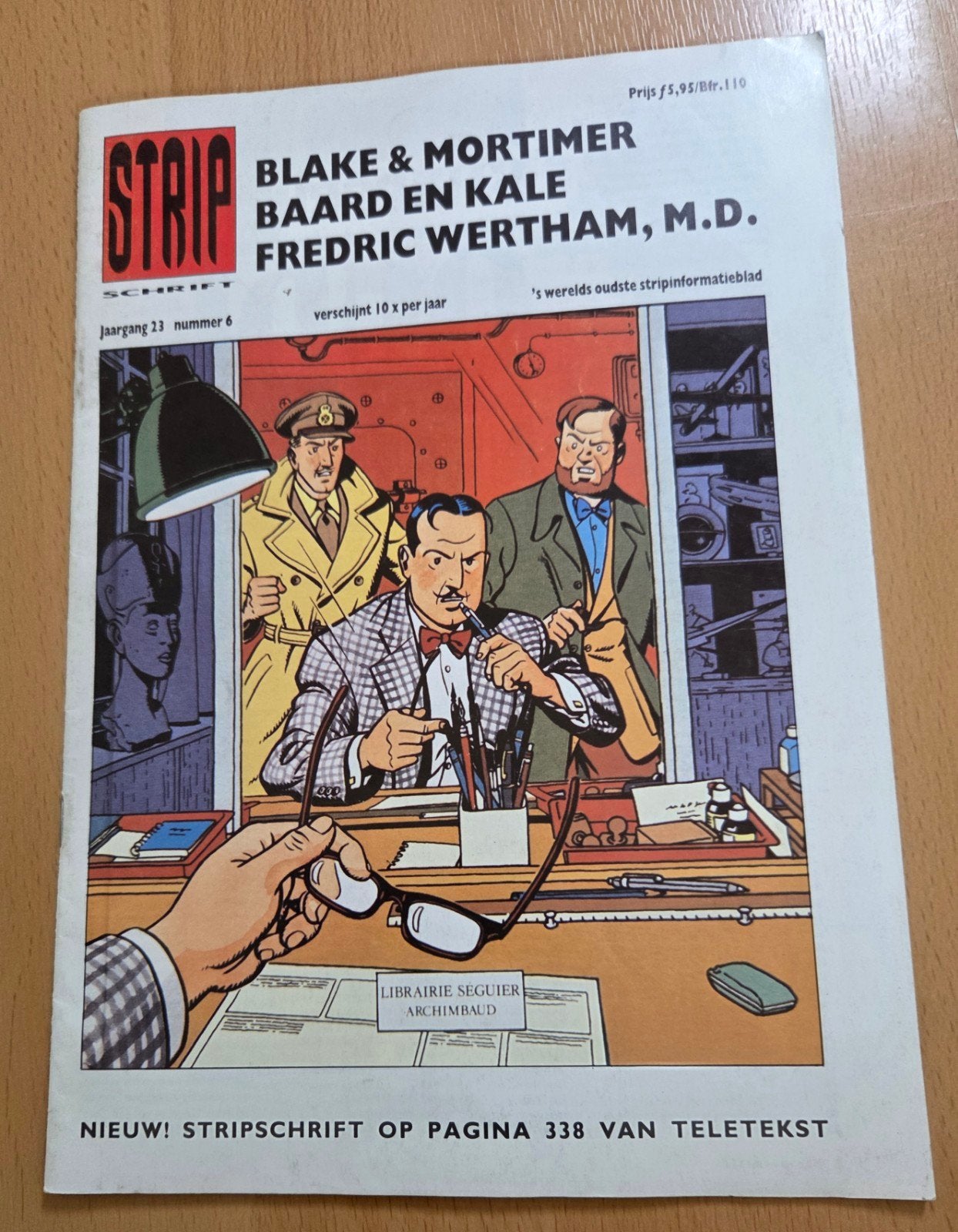 Stripschrift Jaargang 23 nummer 6 - Blake & Mortimer, Ophalen of Verzenden