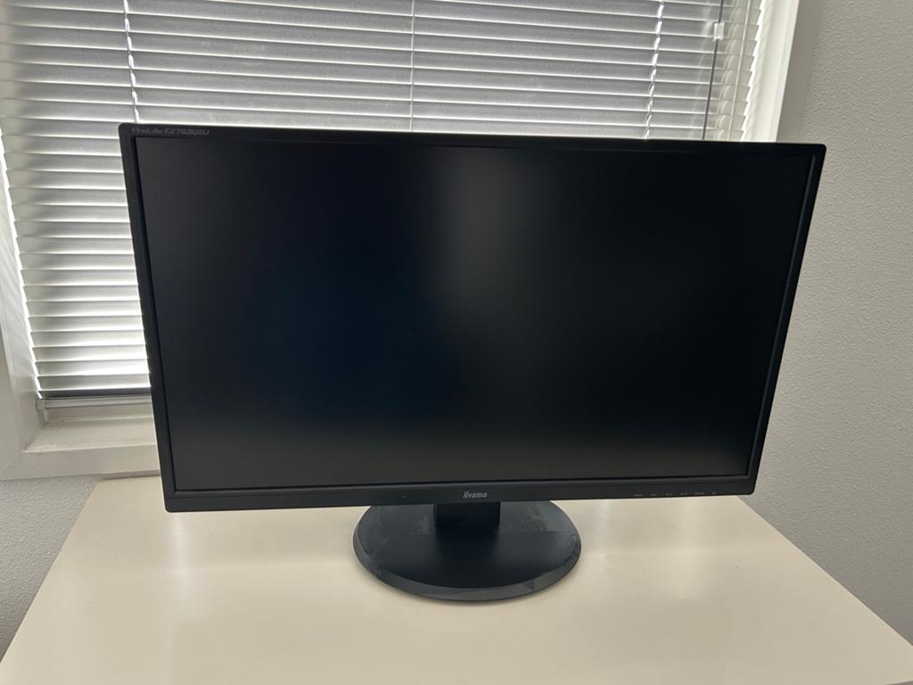 iiyama ProLite E2783QSU 27 inch QHD Monitor, Computers en Software, Monitoren, Ophalen, Gebruikt, Quad HD (2K), DisplayPort