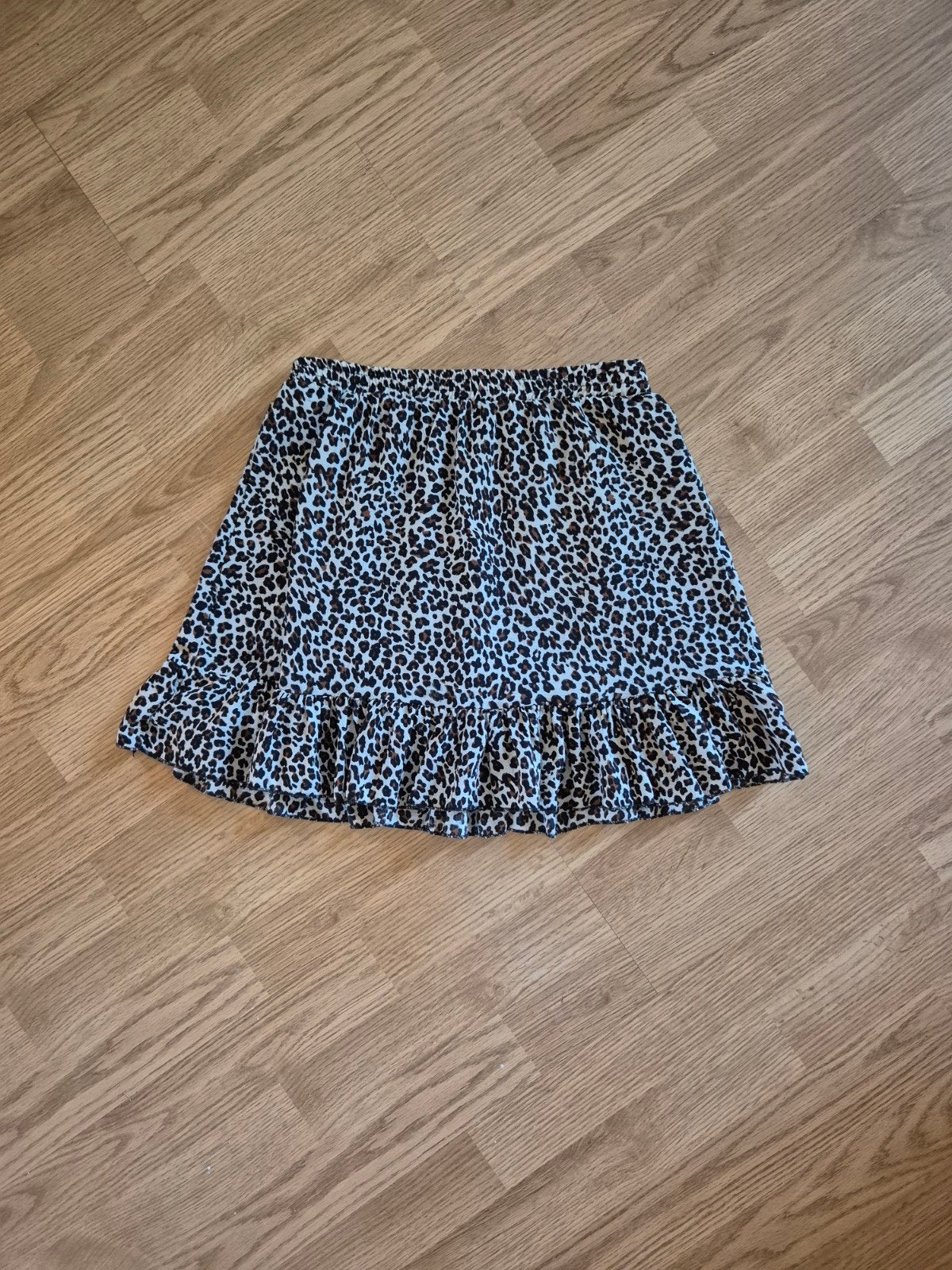 Rokje • Panter • Zomer • S, Kleding | Dames, Rokken, Maat 38/40 (M), Bruin, Ophalen of Verzenden, Zo goed als nieuw