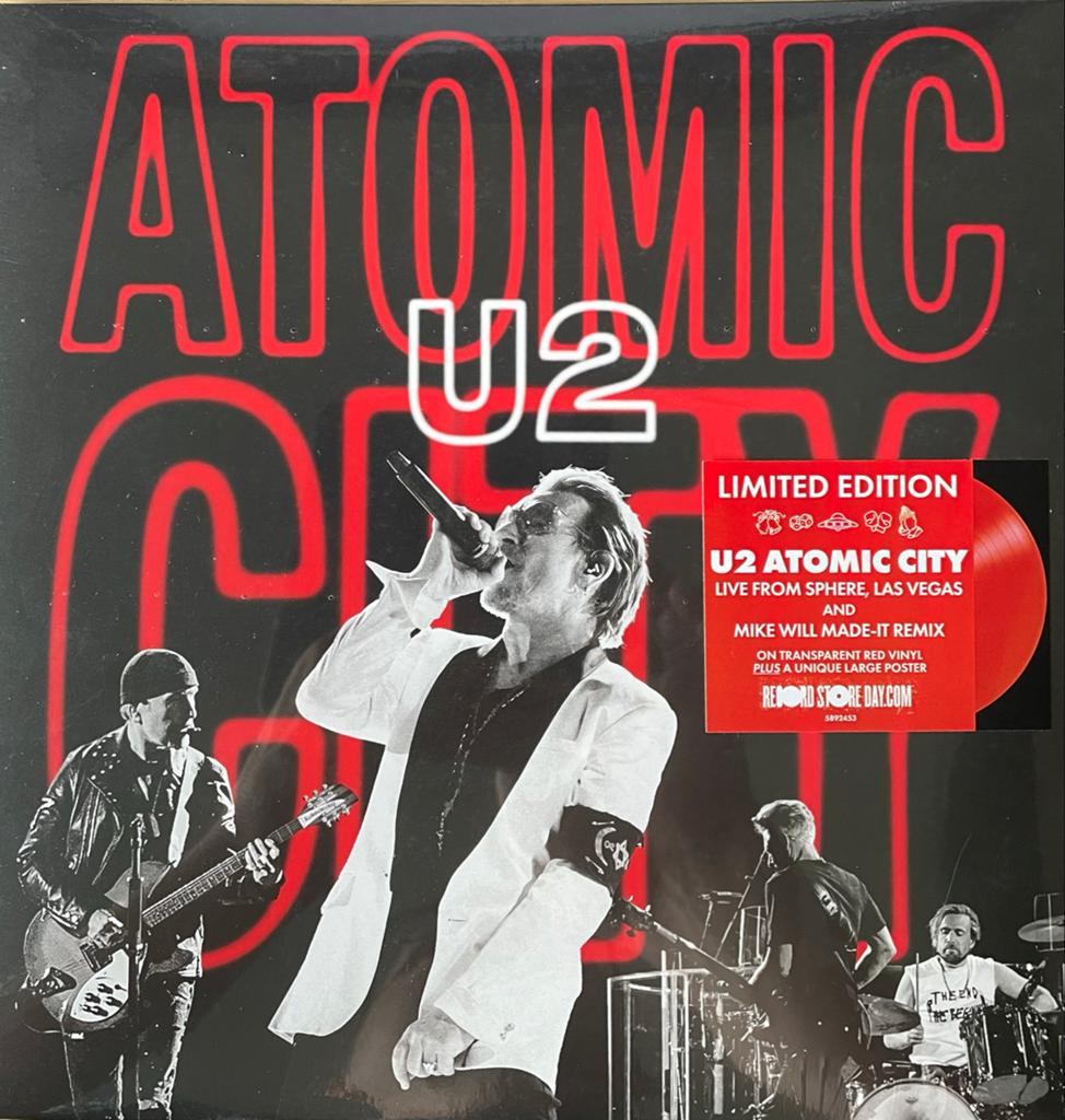 U2 Atomic City Live From Sphere Las Vegas Limited Edition, 7 inch, Ophalen of Verzenden, Nieuw in verpakking, Colored vinyl