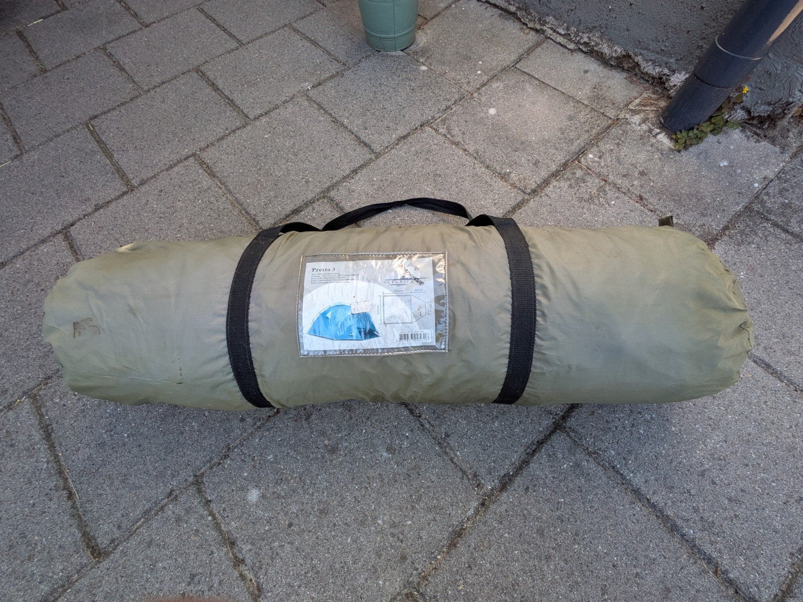 Safaricx Presto 3 tent - Compact en lichtgewicht, Caravans en Kamperen, Ophalen, Gebruikt, Tot en met 2