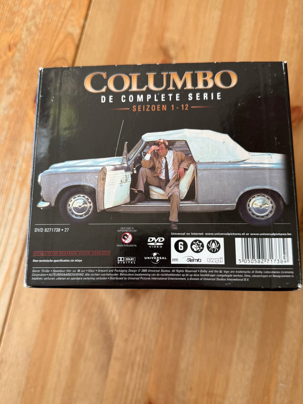 Columbo: De Complete Serie Seizoen 1-12 (35 Discs) dvd box, Vanaf 12 jaar, Verzenden, Gebruikt