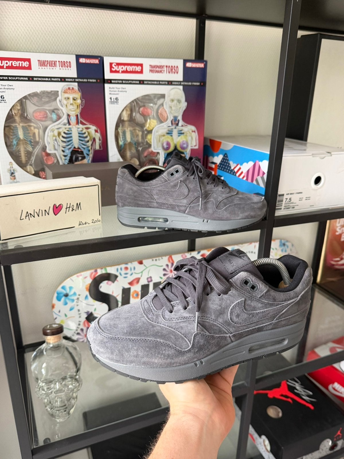 Nike Air Max 1 Premium, Kleding | Heren, Schoenen, Overige kleuren, Ophalen of Verzenden, Sneakers of Gympen, Zo goed als nieuw