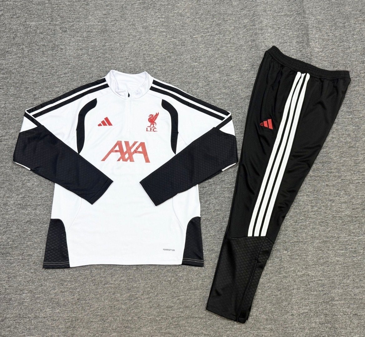 Liverpool Trainingspak - Adidas - Alle matan beschikbaar, Maat 52/54 (L), Wit, Nieuw, Ophalen of Verzenden