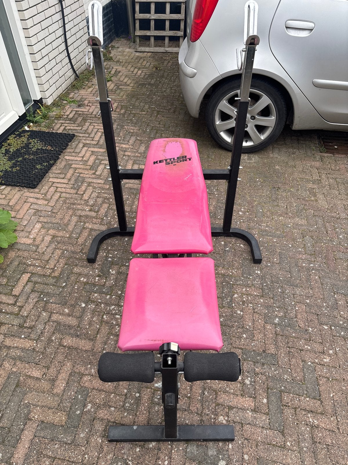 Kettler Sport Krachtstation - Roze halterbank, Ophalen, Gebruikt, Krachtstation, Armen