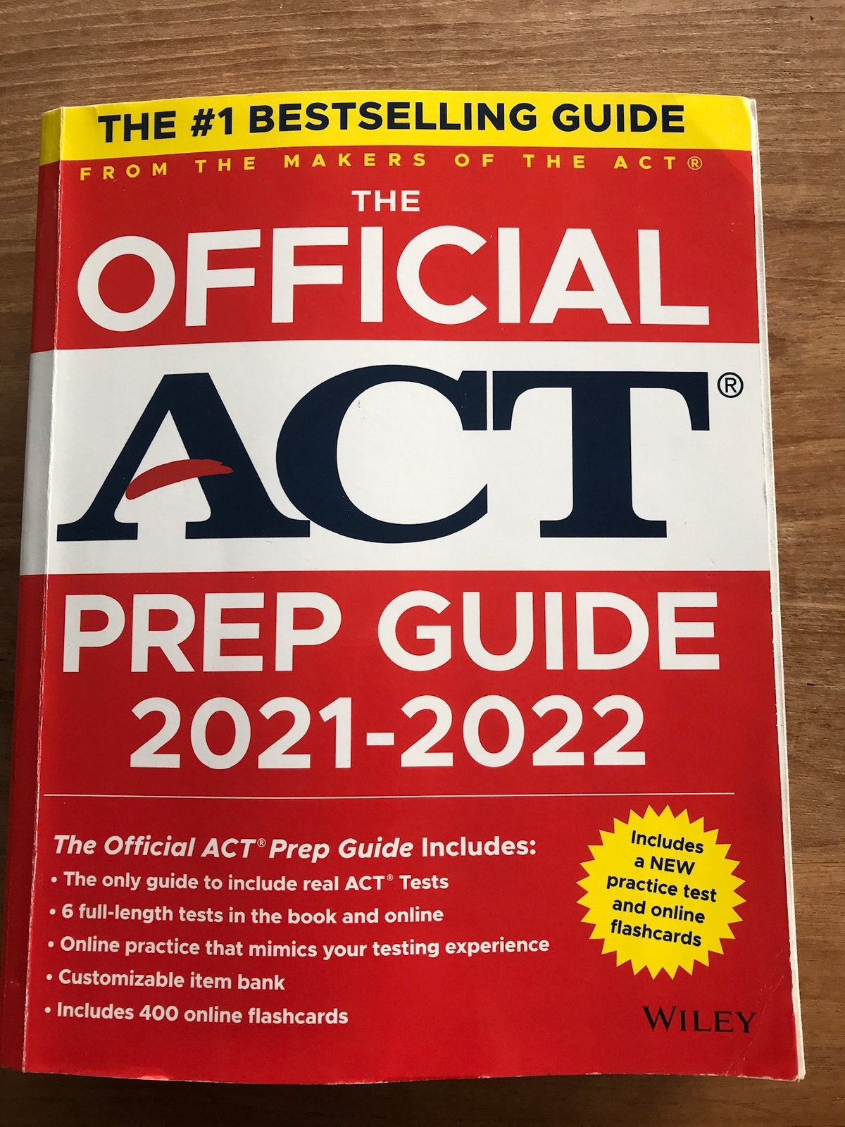 Official ACT prep guide including 6 online tests, Ophalen of Verzenden, Zo goed als nieuw