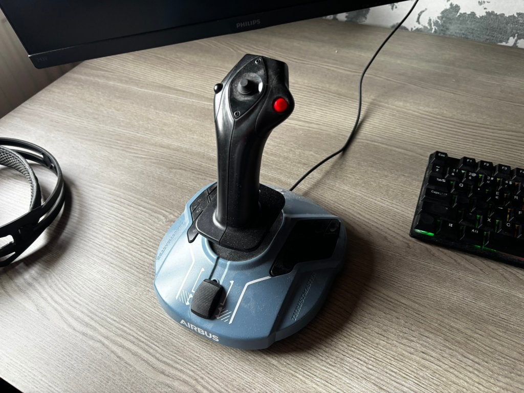 Thrustmaster TCA Sidestick X Airbus Edition, Computers en Software, Joysticks, Ophalen of Verzenden, Zo goed als nieuw, Logitech