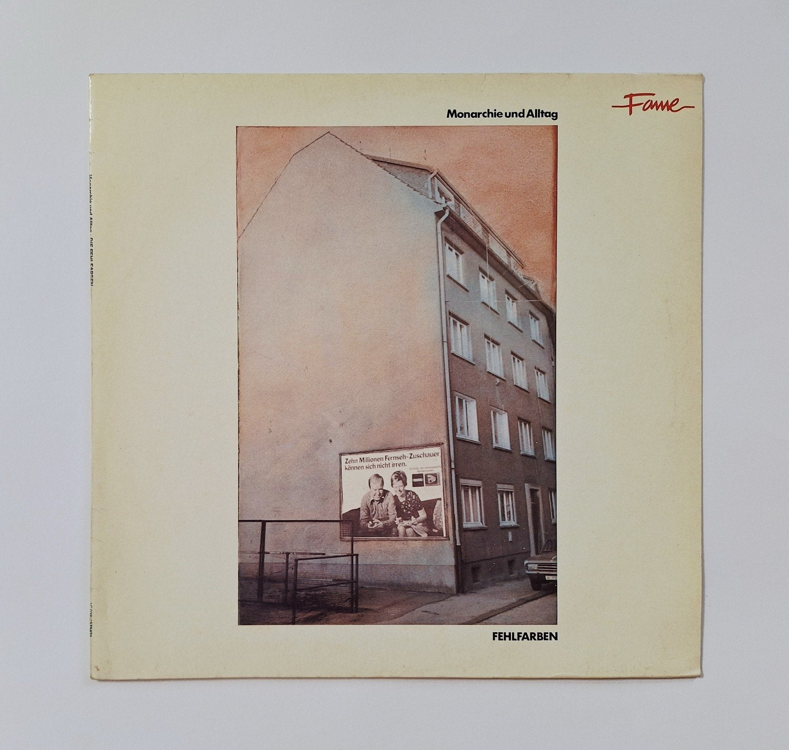 Vinyl LP Fehlfarben - Monarchie Und Alltag, LP, Gebruikt, Beschermende buitenhoes, Ophalen of Verzenden