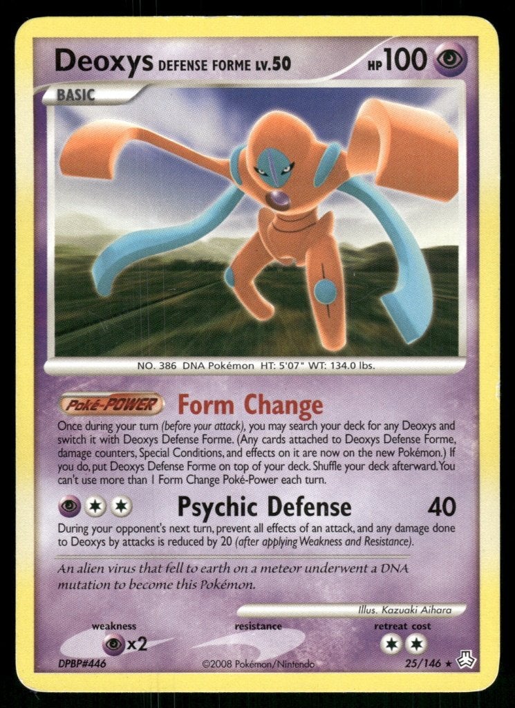 Deoxys Defense Forme 25/146 - Legends Awakened, Verzenden, Gebruikt