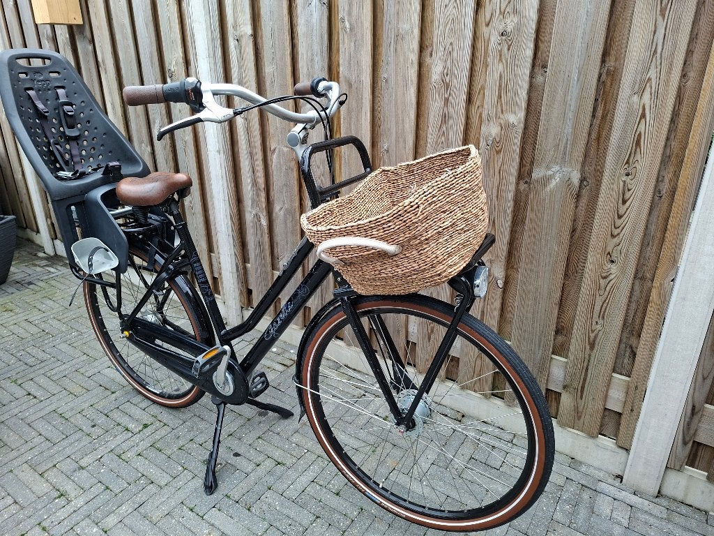Nette moederfiets, Ophalen, 53 tot 56 cm, Zo goed als nieuw, Mandje