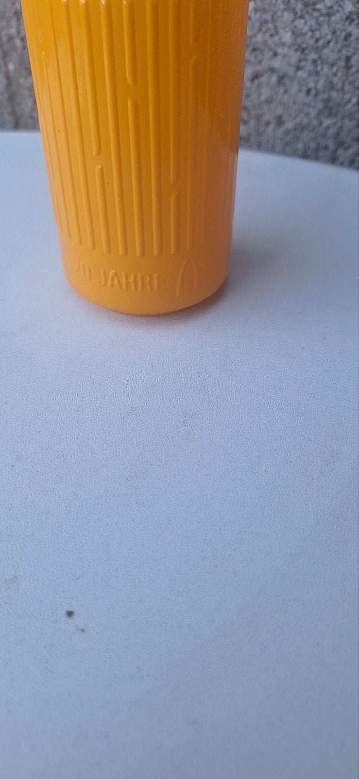 McDonald's glas duits Coca Cola 20 jahre McDonald's (241025), Gebruiksvoorwerp, ., Ophalen of Verzenden, Zo goed als nieuw