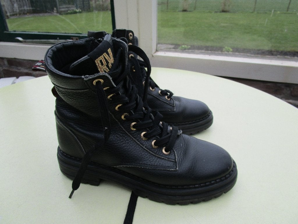 Red-Rag zwarte boots, maat 36, Gebruikt, Meisje, Ophalen of Verzenden, Laarzen