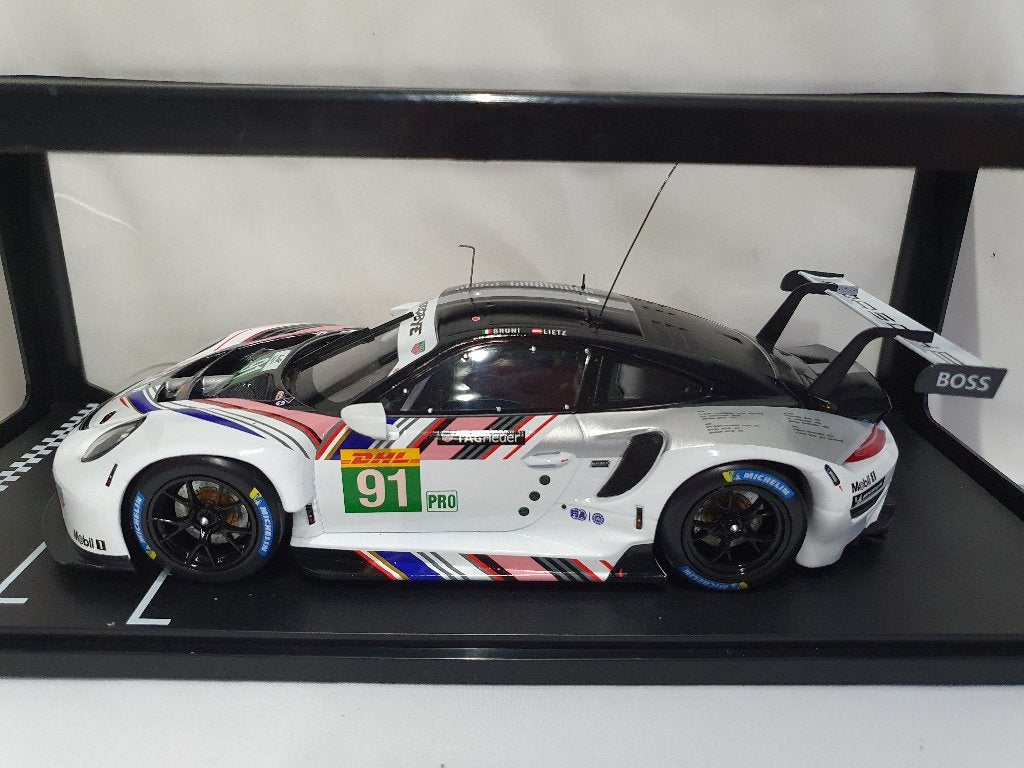 Porsche 911 RSR-19 #91 Goodbye Last Race WEC 2022 1:18 Ixo, Ophalen of Verzenden, Nieuw, Auto, Overige merken