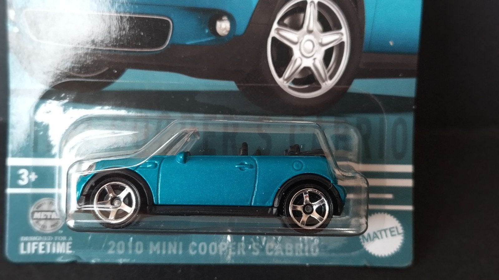 Mini Cooper S Cabrio 1:64 3inch Matchbox Pol, Hobby en Vrije tijd, Auto, Verzenden, ., Nieuw