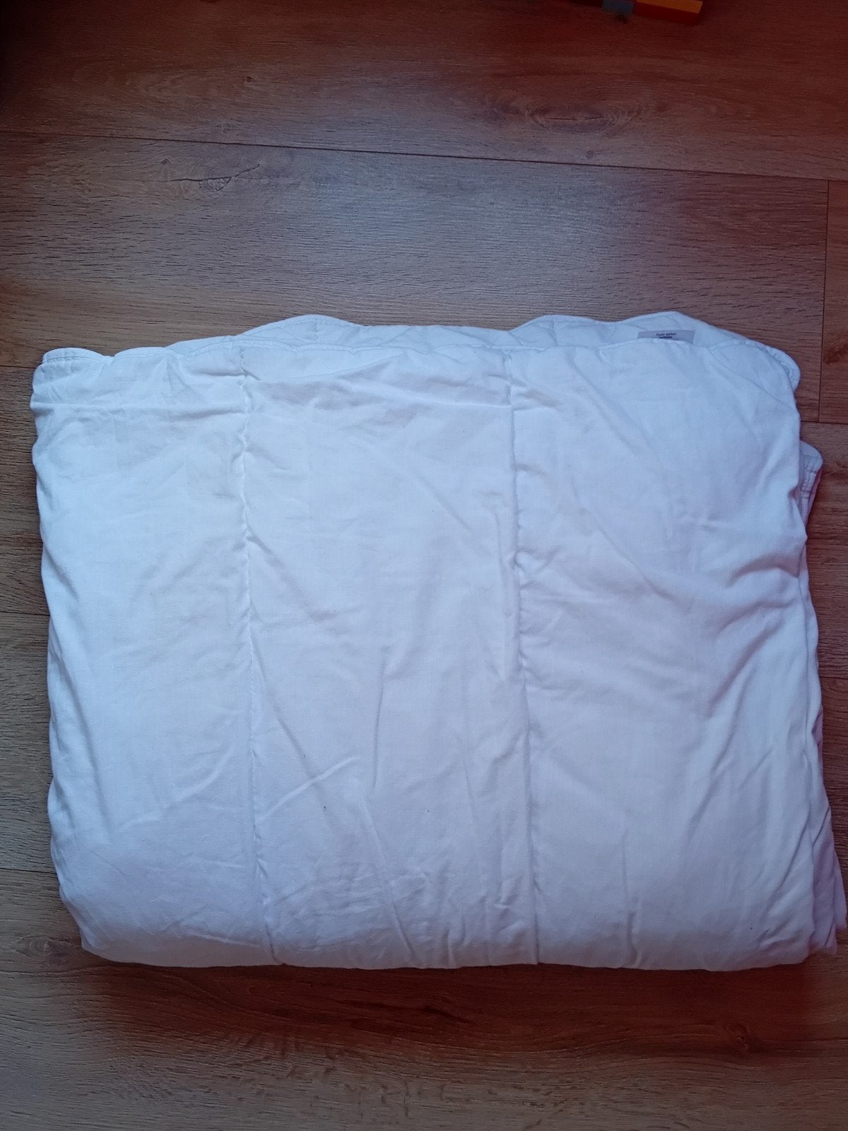 4 seizoenendekbed 120×150 cm met dekbedovertekken, Kinderen en Baby's, Gebruikt, Overige merken, Jongetje of Meisje, Wit