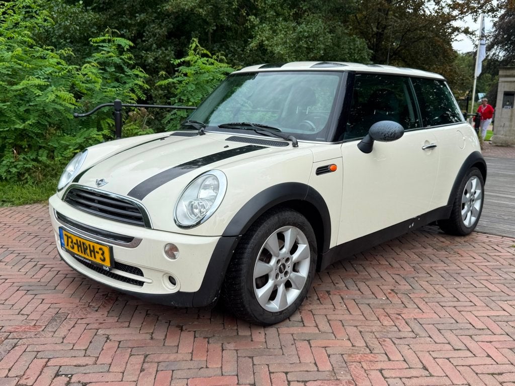 Mini 3-Deurs 1.6 One, Auto's, Voorwielaandrijving, Gebruikt, Zwart, 4 cilinders