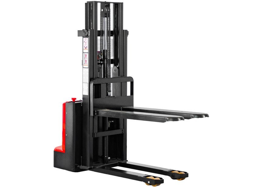 Elektrische stapelaar 1500kg 2000 mm dubbele mast 180 AH, Doe-het-zelf en Verbouw, Ophalen, Nieuw