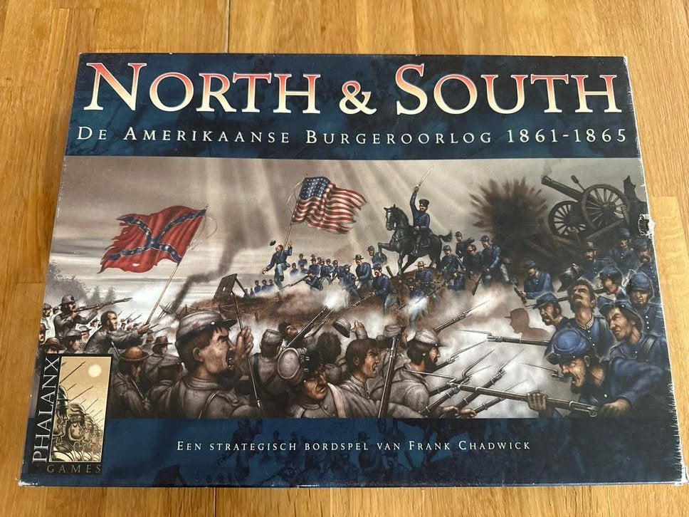 North & South: De Amerikaanse Burgeroorlog Bordspel, Een of twee spelers, Ophalen of Verzenden, Gebruikt