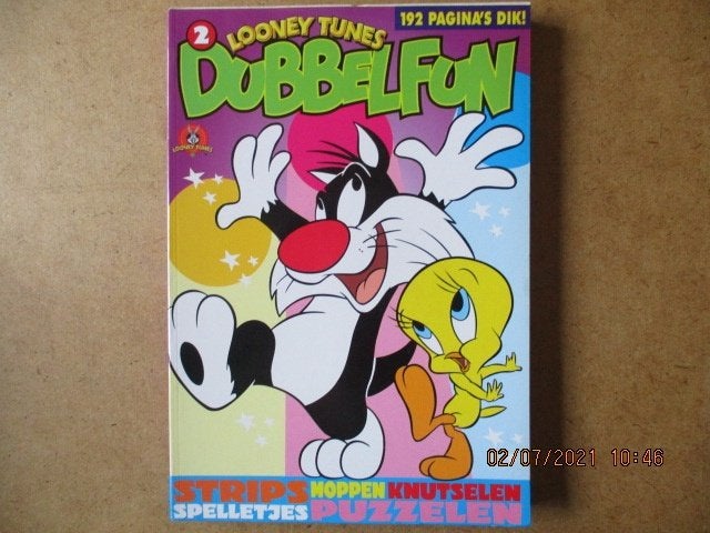adv4897 looney tunes dubbelfun, Eén stripboek, Ophalen, Gelezen
