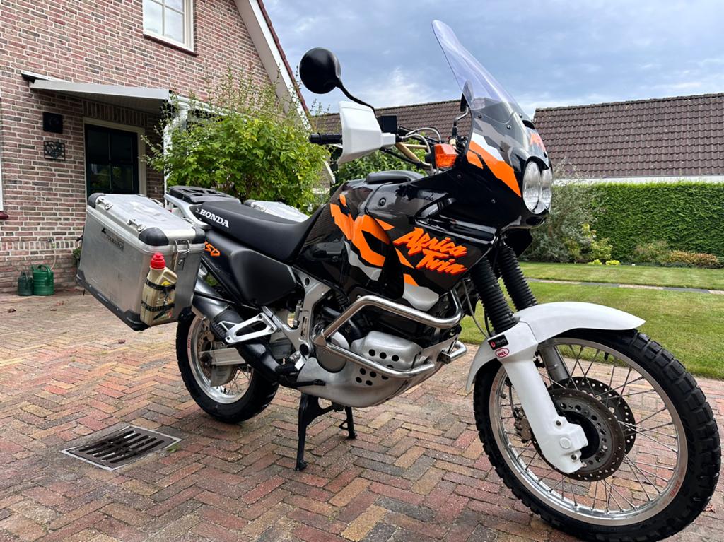Honda Africa twin XRV750 RD07A 1996 zeer compleet lage km st, Particulier, Toermotor