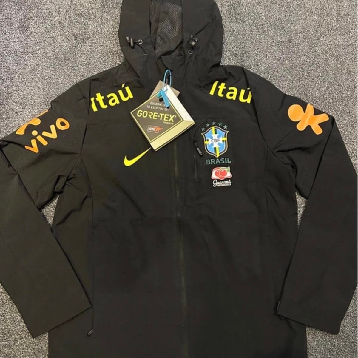 Nike Brazilië GORE-TEX Voetbaljas - Nieuw, Ophalen, Zwart, Nieuw, Overige maten
