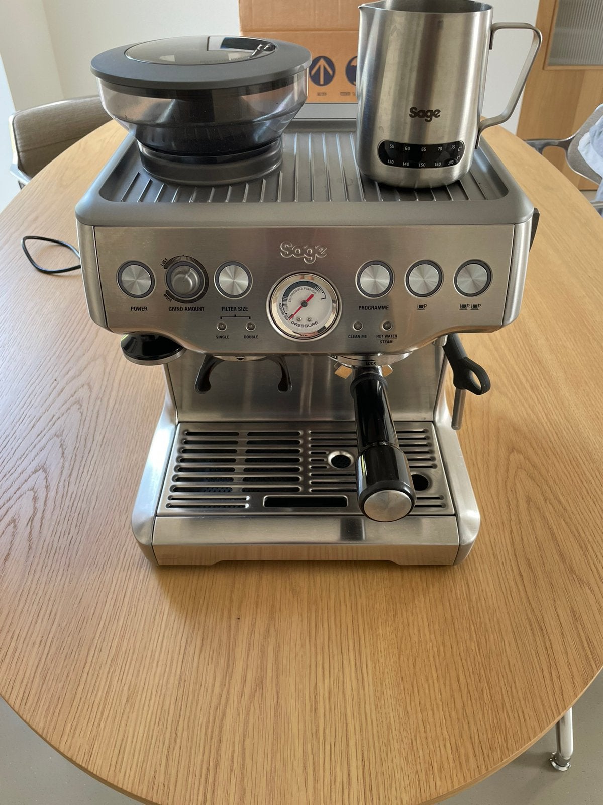 Sage Barista Express, Ophalen, Gebruikt, Koffiemachine