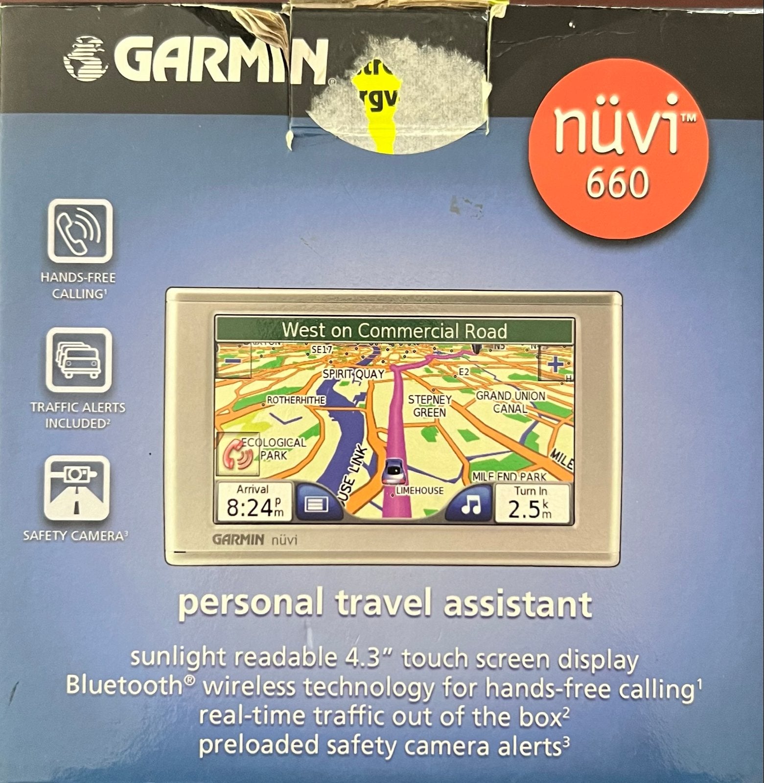 Garmin nüvi 660 GPS Navigatiesysteem, Auto diversen, Autonavigatie, Ophalen, Gebruikt