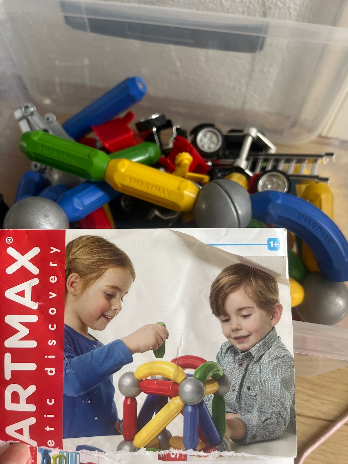 SmartMax Magnetic Discovery Bouwset met Opbergdoos, Ophalen, Gebruikt, Overige merken