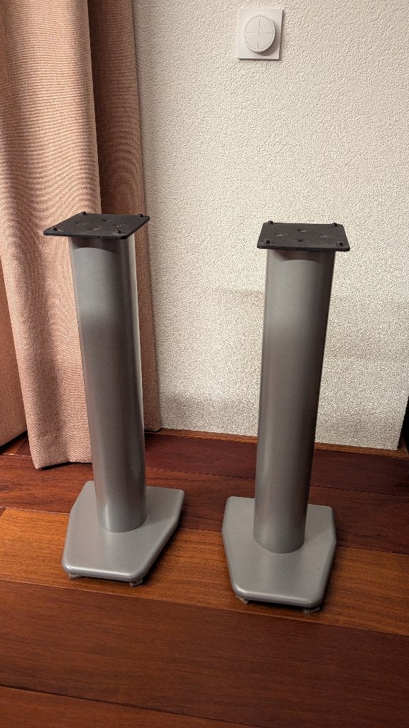 2 stuks luidsprekerstandaard met spikes, Audio, Tv en Foto, Ophalen of Verzenden, Zo goed als nieuw, Overige typen, Overige merken