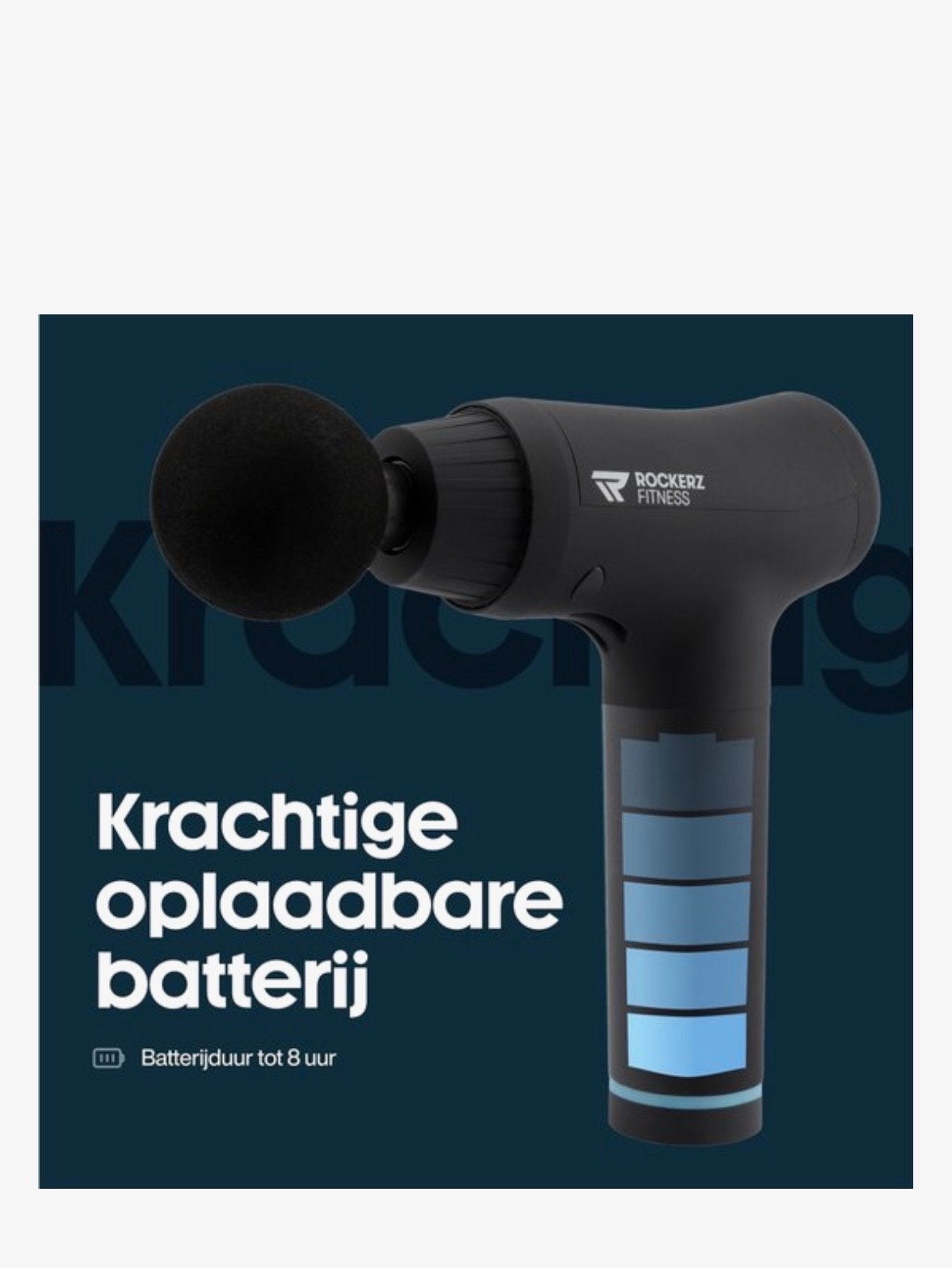 Rockerz Fitness Massage Gun - Nieuw in doos, Ophalen of Verzenden, Nieuw, Apparaat