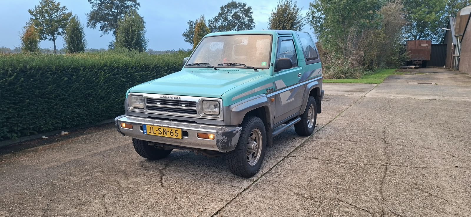 Daihatsu Feroza 1992 met dakraam, Auto's, Feroza, 1340 kg, Origineel Nederlands, Particulier