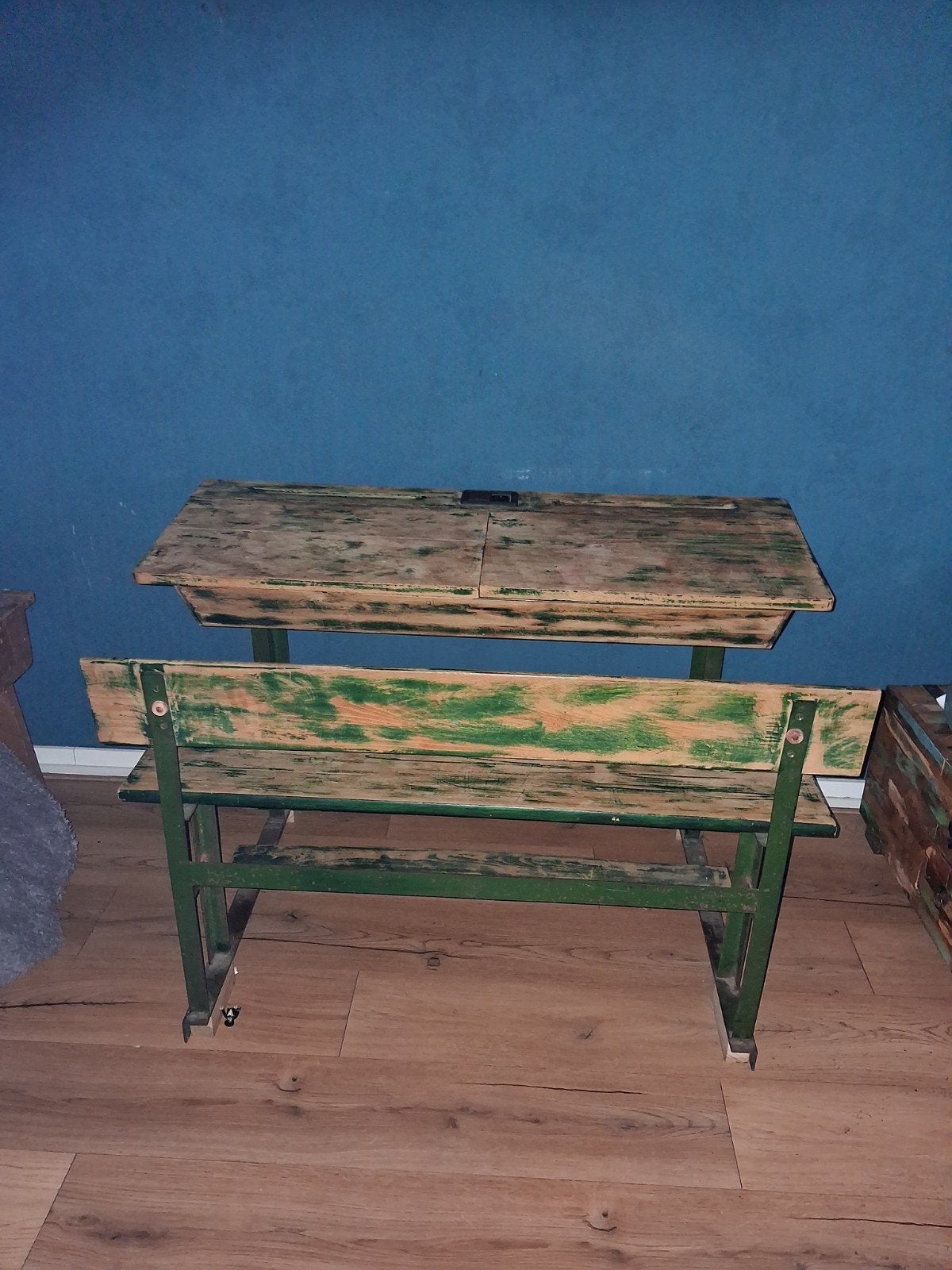 Vintage lessenaar, Ophalen
