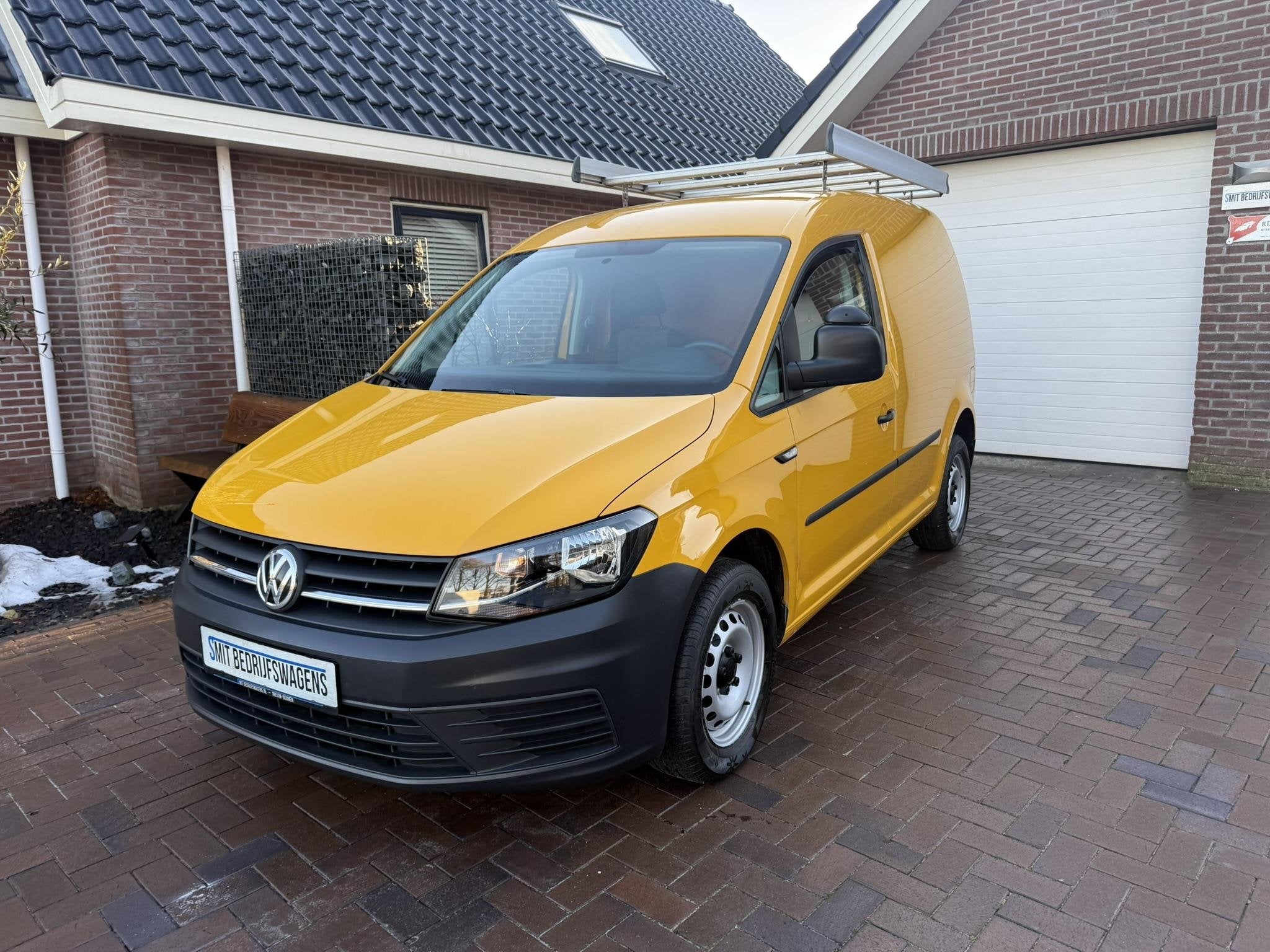 Volkswagen Caddy 2.0 TDI L1H1 imperial trekhaak inrichting a, Dealer onderhouden, Stof, Gebruikt, 4 cilinders