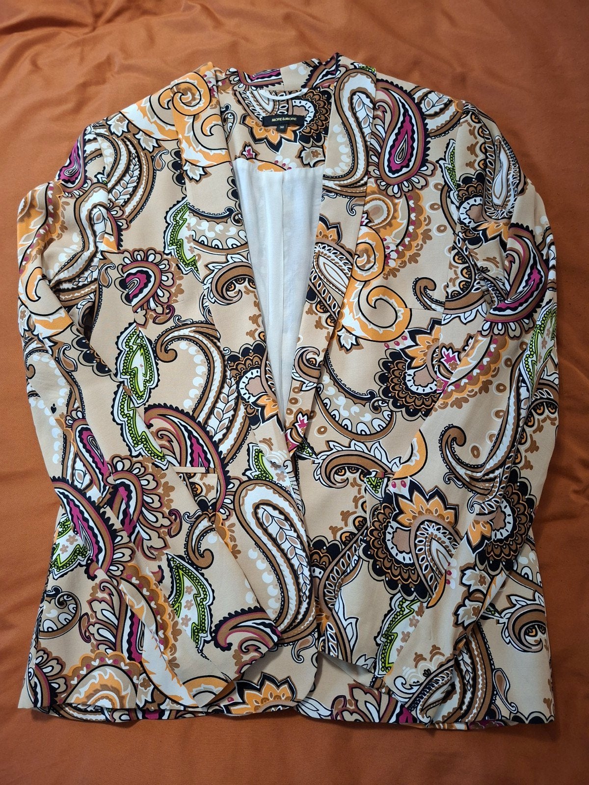 nieuwe blazer More & More, maat M/38, dames, hoge kwaliteit, Maat 38/40 (M), Beige, More & More, Nieuw