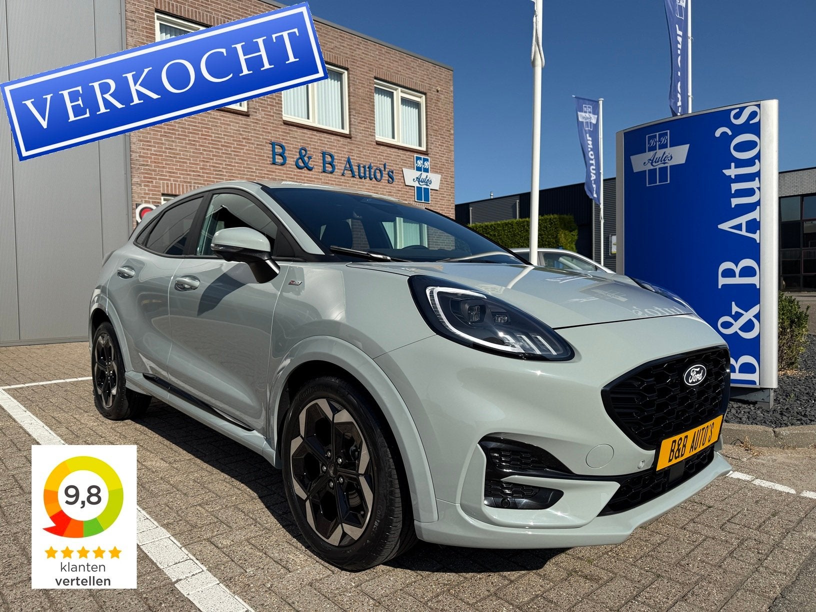 Ford Puma 1.0 EcoBoost 155pk Hybrid Automaat ST-Line X l ACC, 700 kg, Automatische klimaatregeling, Bedrijf, 155 pk