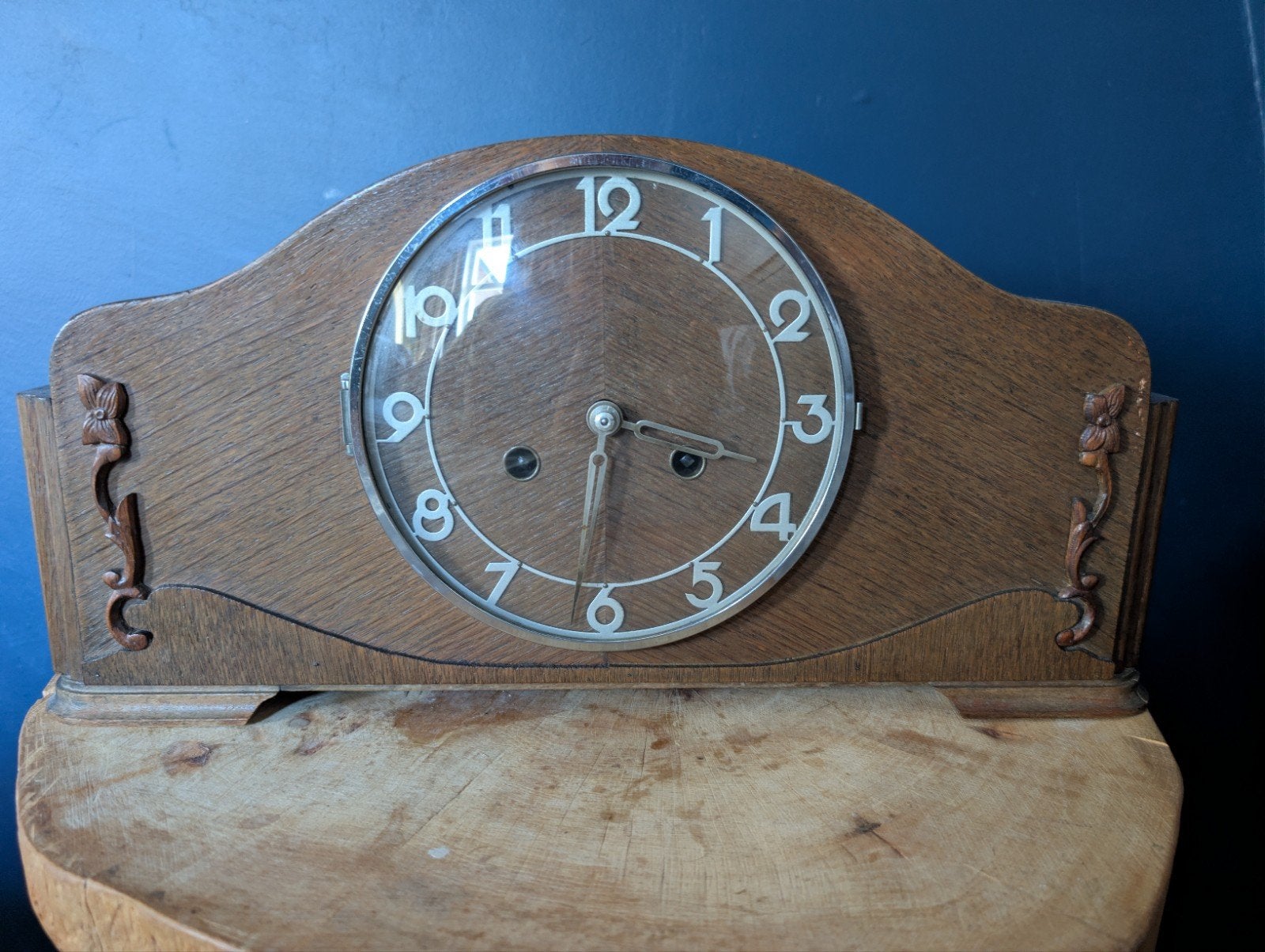 Antieke pendule / schouwklok, Antiek en Kunst, Ophalen