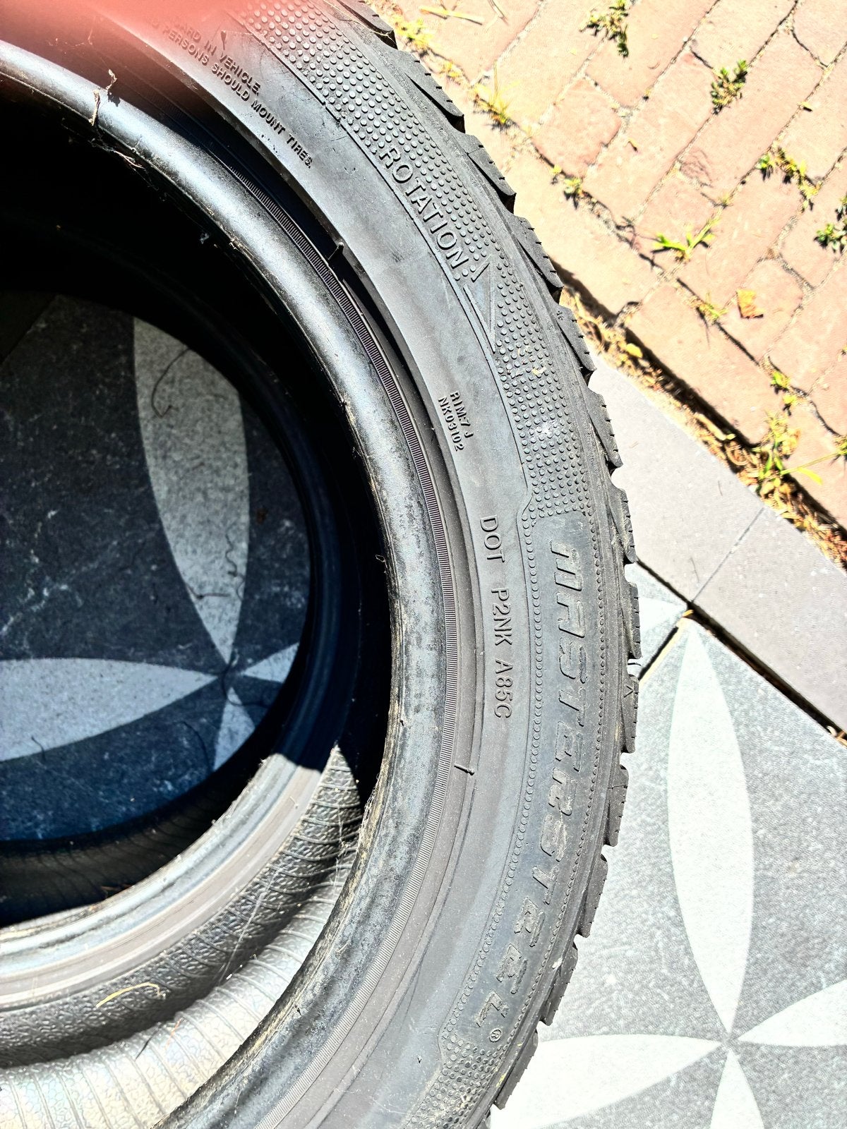 2x Mastersteel Winterbanden 215/50 R17 GRATIS, Ophalen, Gebruikt