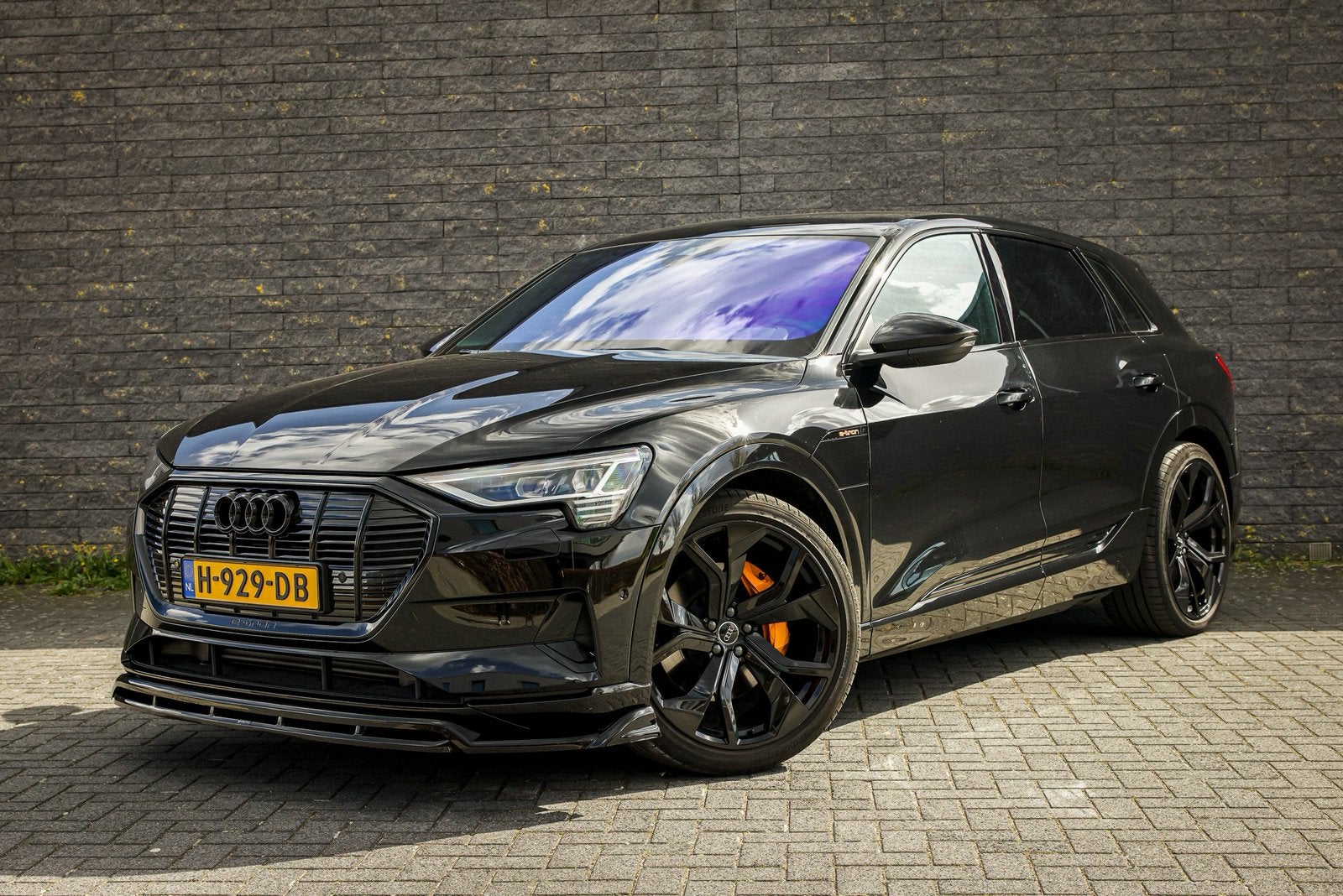 Audi E-tron 55 Quattro S Line |Luchtve | MatrixL | 408PK |, Auto's, Audi, Particulier, Q8 e-tron, 4x4, ABS, Adaptieve lichten