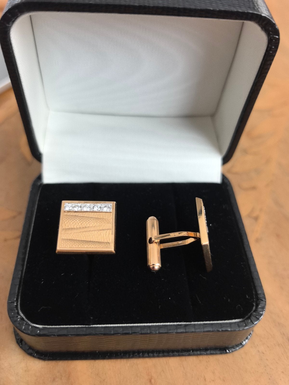 Goud manchetknopen, Ophalen of Verzenden, Zo goed als nieuw, Goud