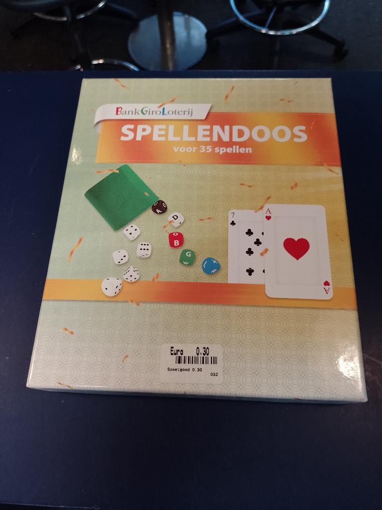 Spellendoos voor 35 spellen (nieuw!), Ophalen of Verzenden, Nieuw