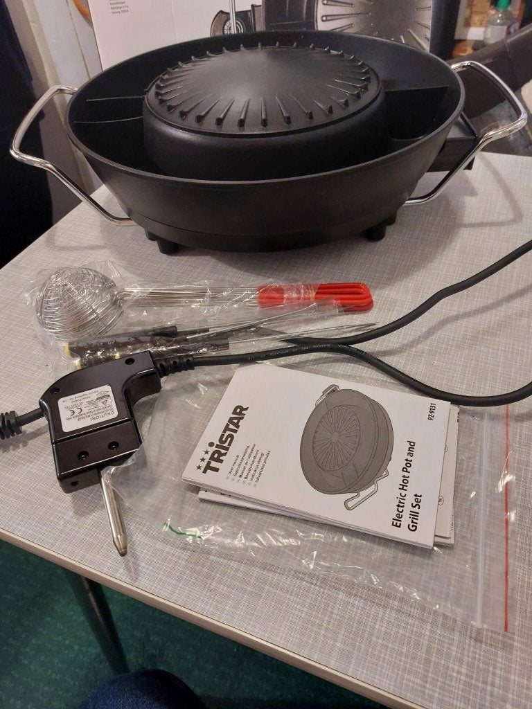 Electric Gril set Tristar, Ophalen, Nieuw, Tristar