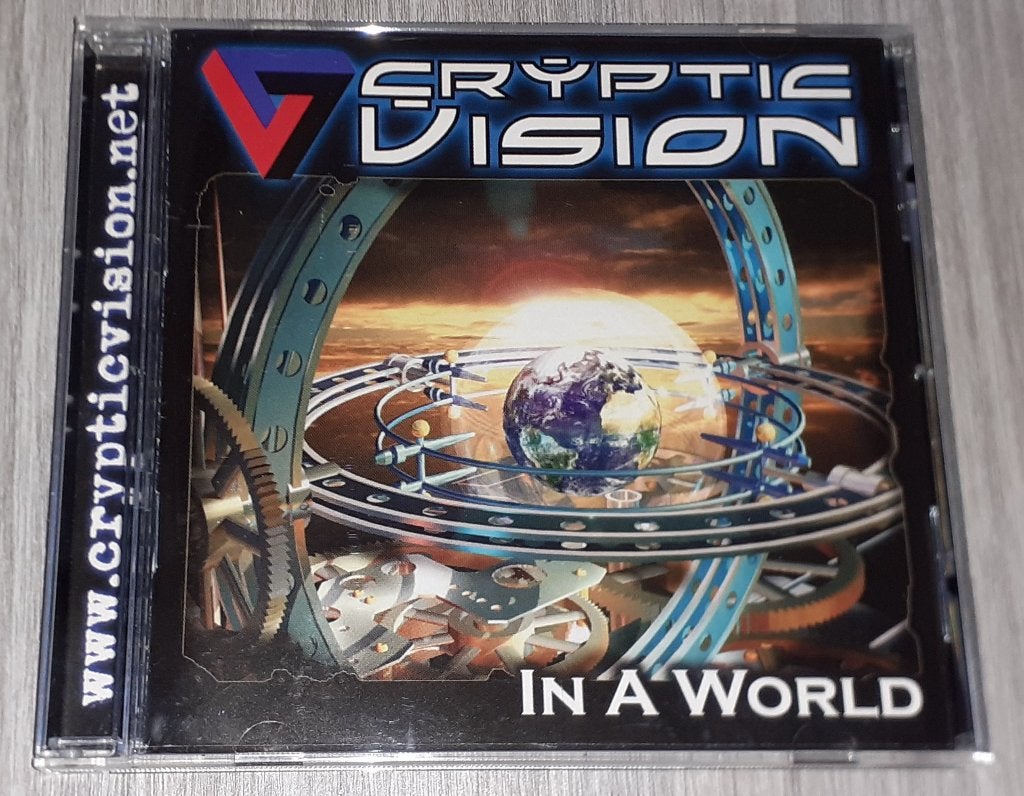 Cryptic Vision - In A World [Prog Rock], Ophalen of Verzenden, Zo goed als nieuw, Progressive
