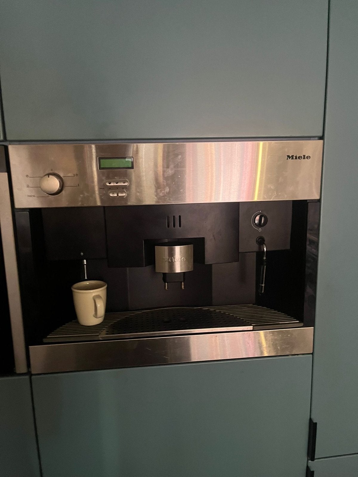 Miele inbouw koffiemachine - CVA620, Witgoed en Apparatuur, Ophalen of Verzenden, Niet werkend, Koffiemachine, Koffiebonen