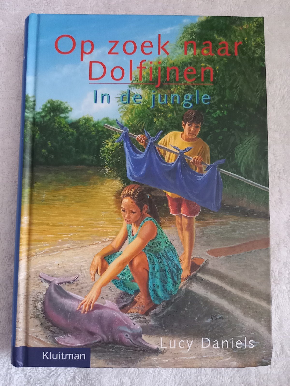 d4 Op zoek naar Dolfijnen In de jungle Vakantie in Australië, Boeken, Ophalen of Verzenden, Gelezen, Lucy Daniels, Fictie