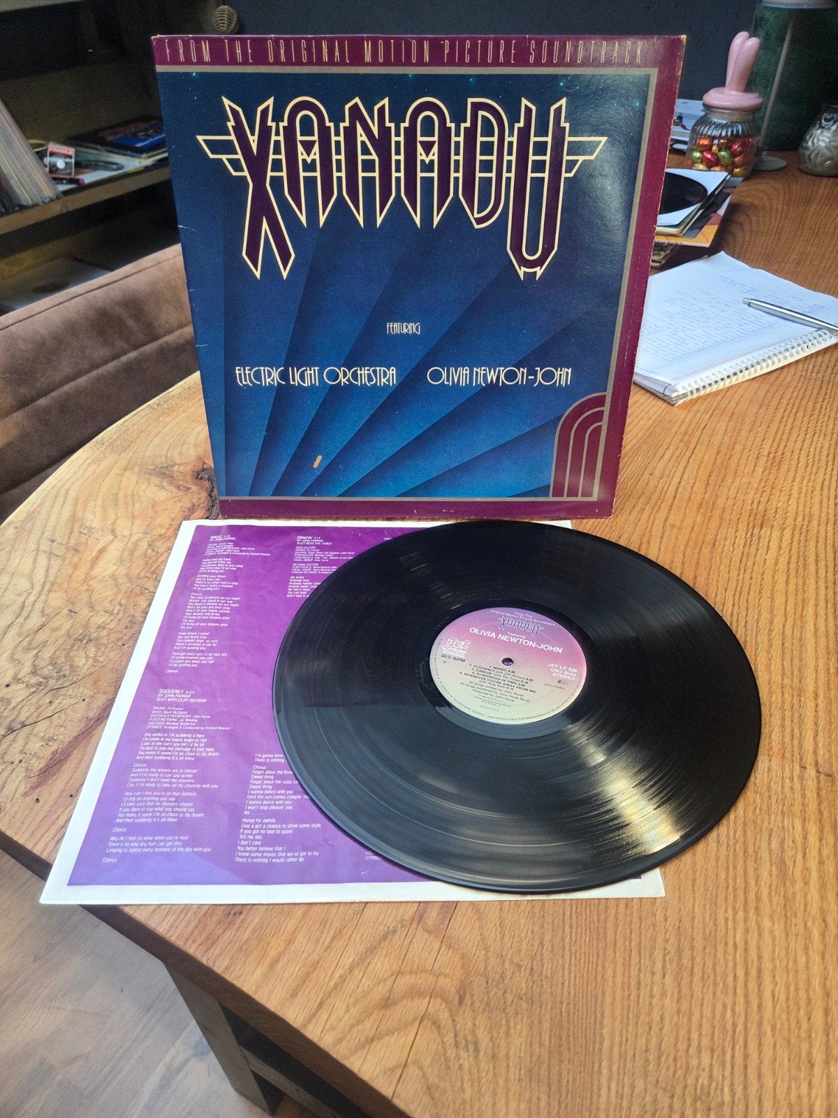 Xanadu Soundtrack LP - ELO & Olivia Newton-John, LP, Gebruikt, Pop, Ophalen of Verzenden